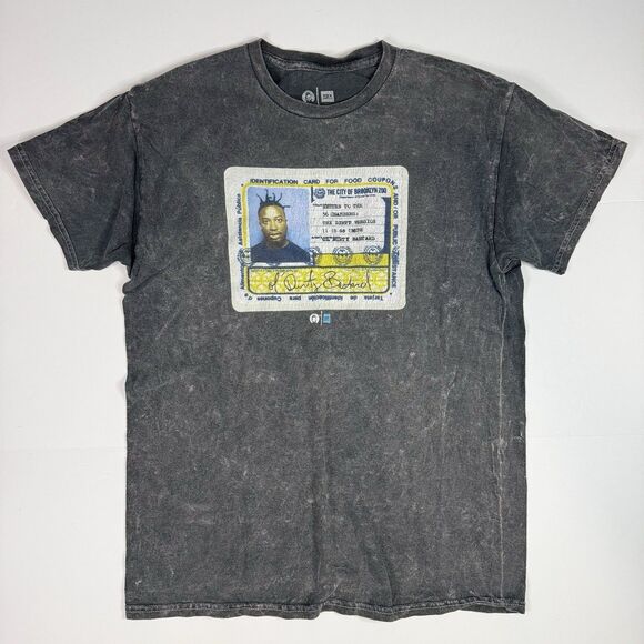Wu-Tang Clan ODB T-Shirt Men’s Size M Black Tie-Dye Rap Tee Hip Hop Y2K - Picture 1 of 6